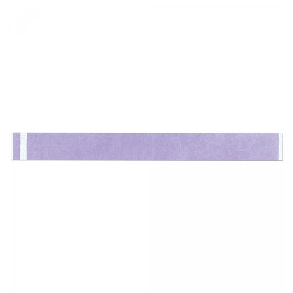 Wristband Identification Short Stay Tyvek Lavender Adult 1000/Box